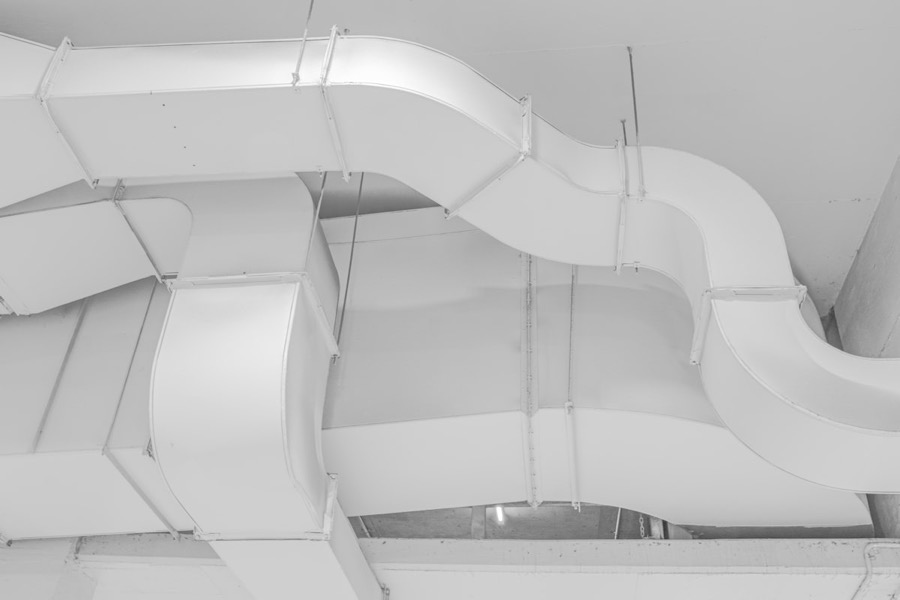 Ductería de ventilación industrial